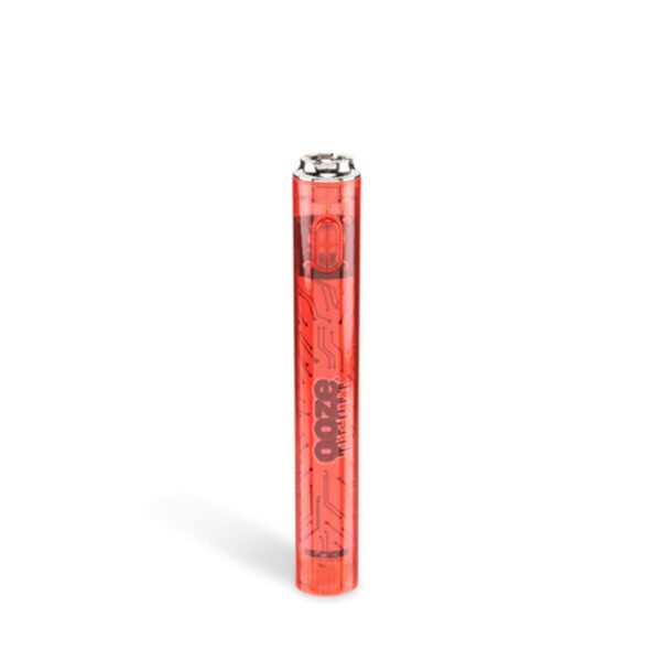 Ooze Slim Twist Pen Vape Battery – Ruby Red - Image 3
